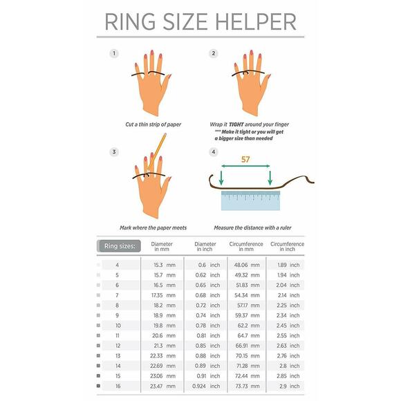 Silicone Wedding Rings For Women - MERMAID COMBO SET OF 4 - Picture 7 of 7